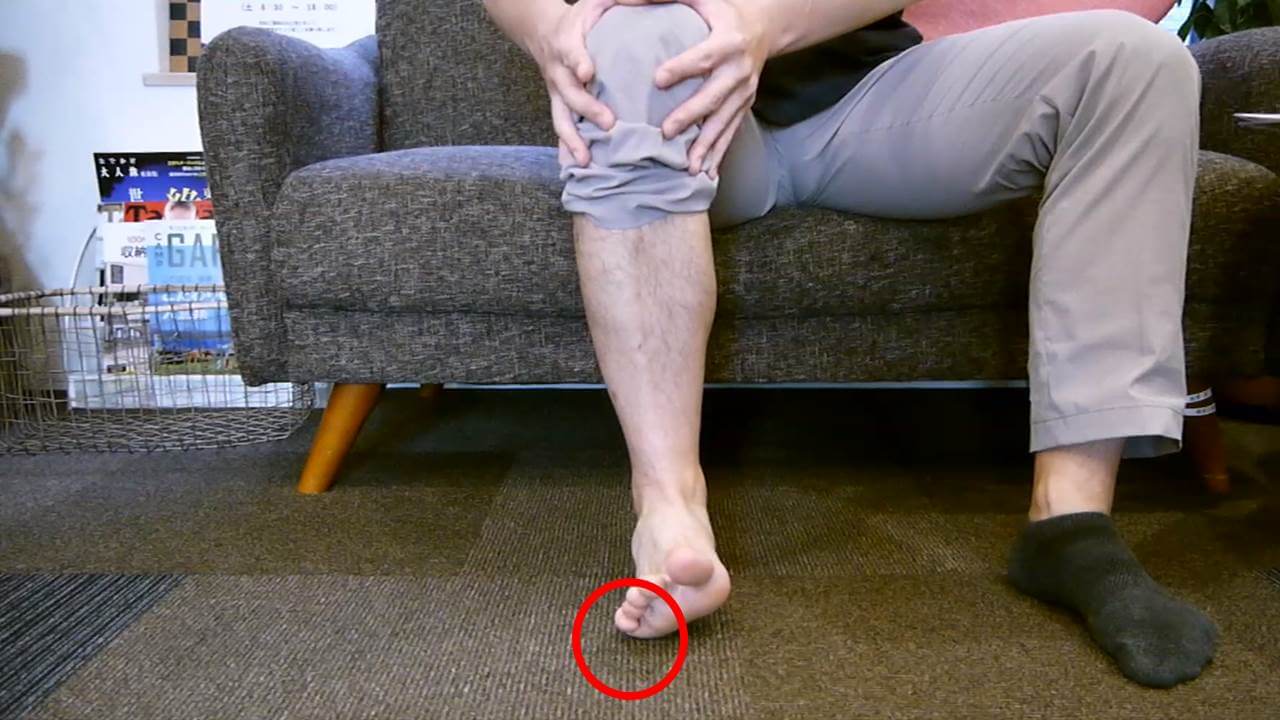 前足部の検査